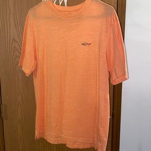 Men’s Greg Norman Short Sleeve Orange Tshirt Size Medium
